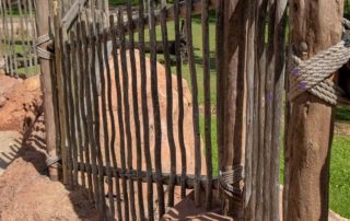 Eucalyptus Fence for Sale | The Supply Scout